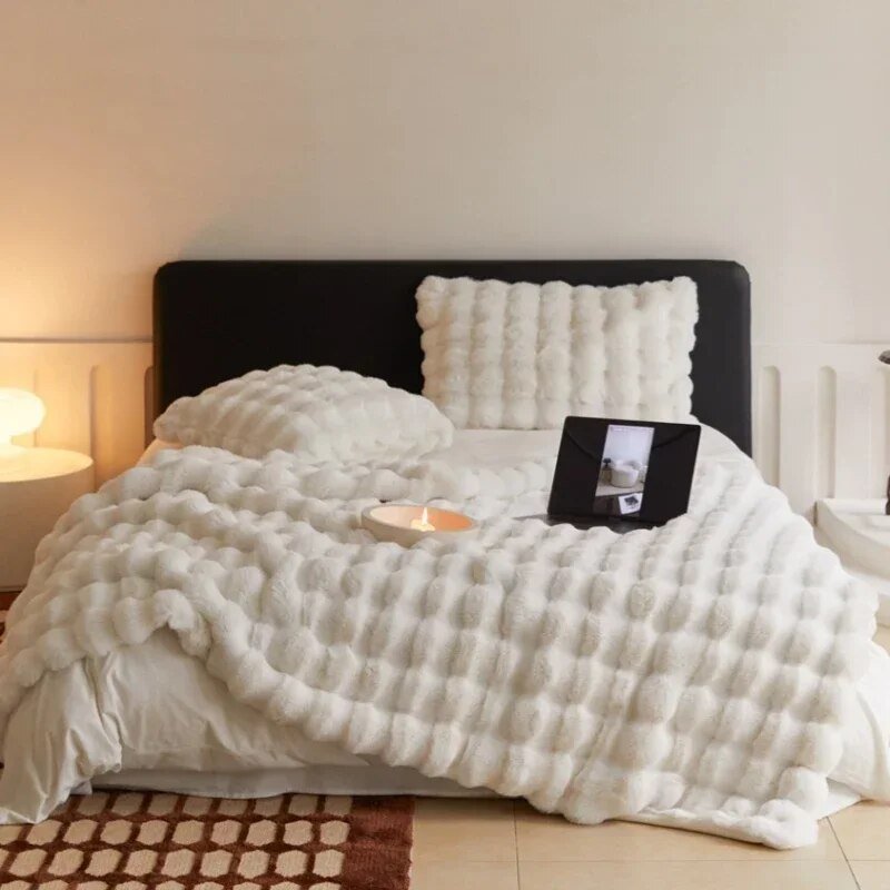Fluffy Winter Blanket for Coziness