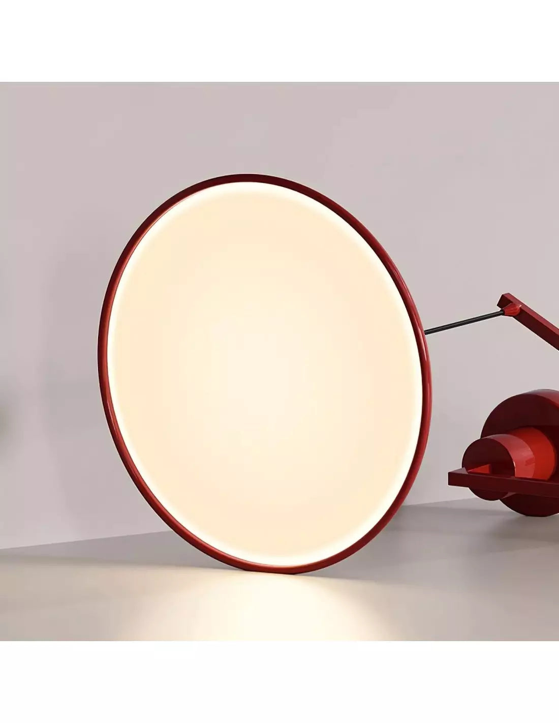 Modern pendant light with swiveling arm