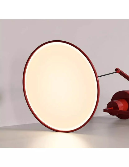 Modern pendant light with swiveling arm