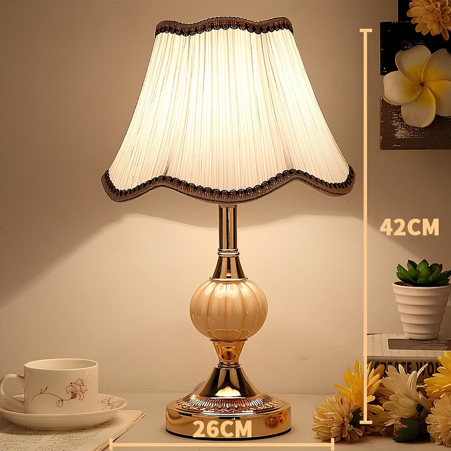 TimelessNordik – Retro-Tischlampe mit skandinavischem Charme-Aster Selection